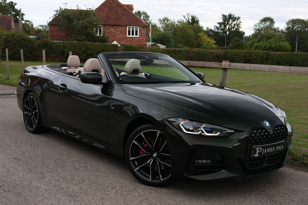 BMW 4 Series 2.0 M Sport Convertible Euro 6 S Green #4