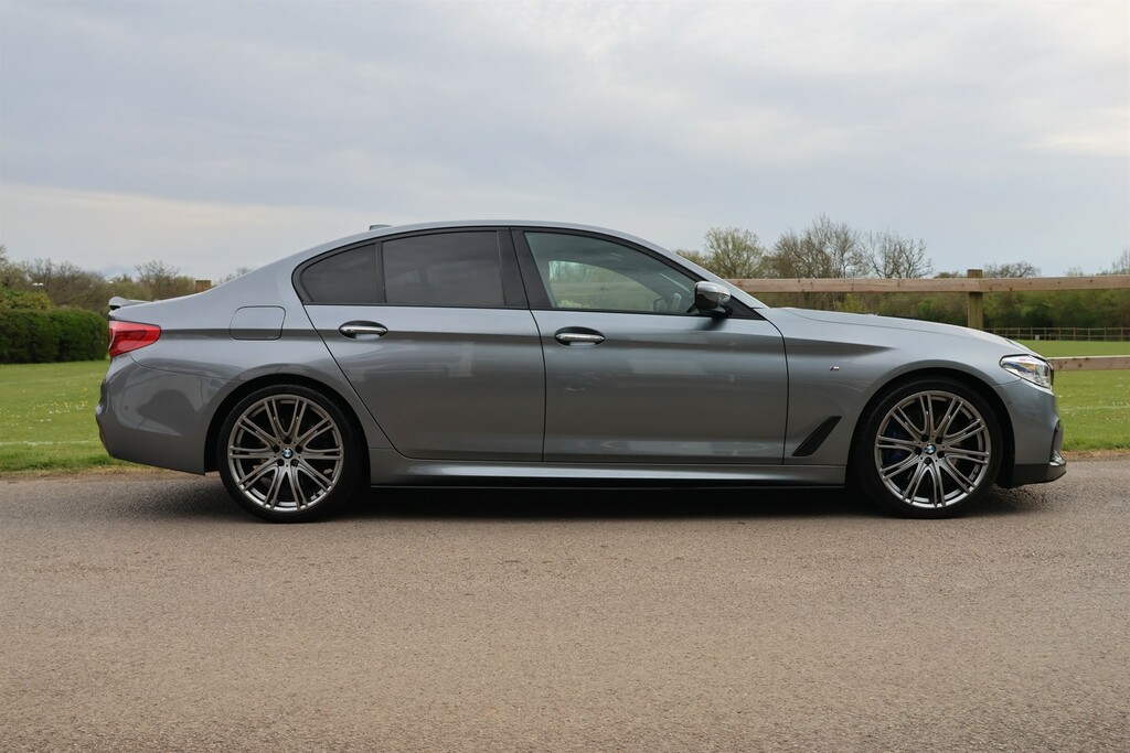 BMW 5 Series 3.0 540I M Sport Saloon Xdrive Eur Blue #2