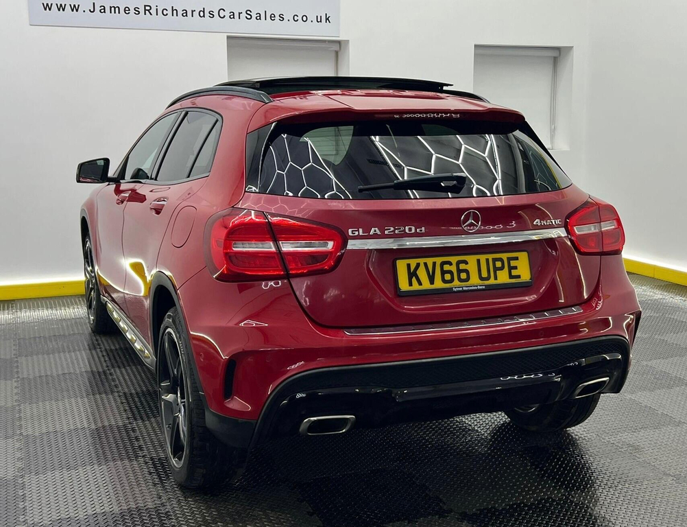 Mercedes-Benz GLA Class 2.1 D Amg Line Premium Plus 7G-dct 4Matic Euro 6 Red #4