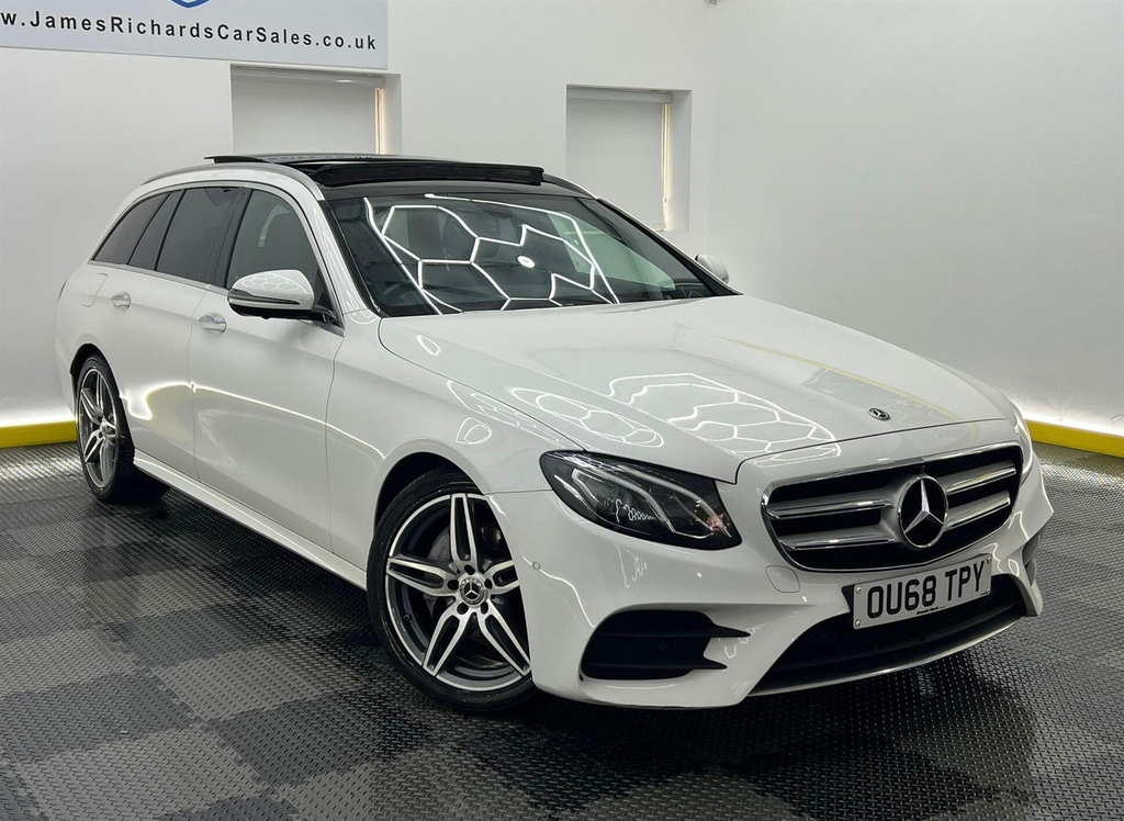 Mercedes-Benz E Class 2.0 D Amg Line Premium G-tronic Euro 6 Ss White #5