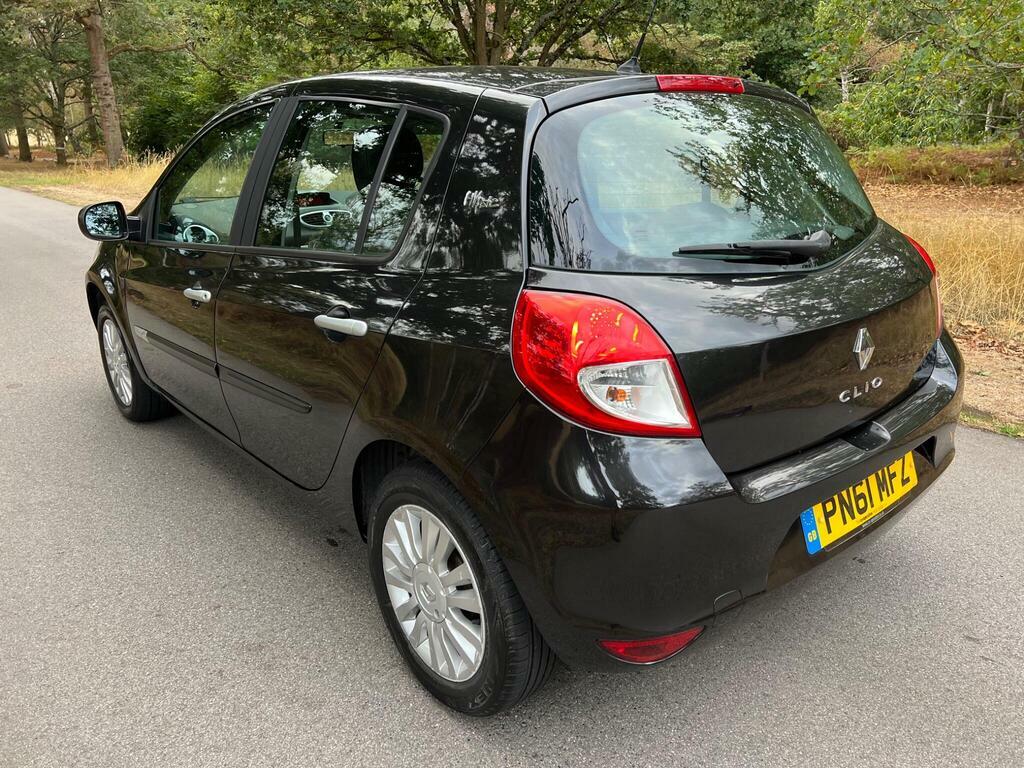 Renault Clio 1.2 I-music Euro 5 Black #4