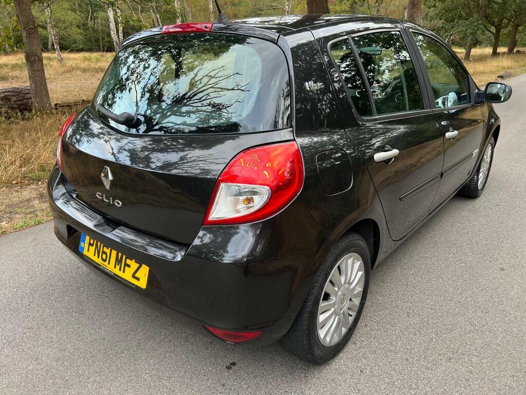 Renault Clio 1.2 I-music Euro 5 Black #6