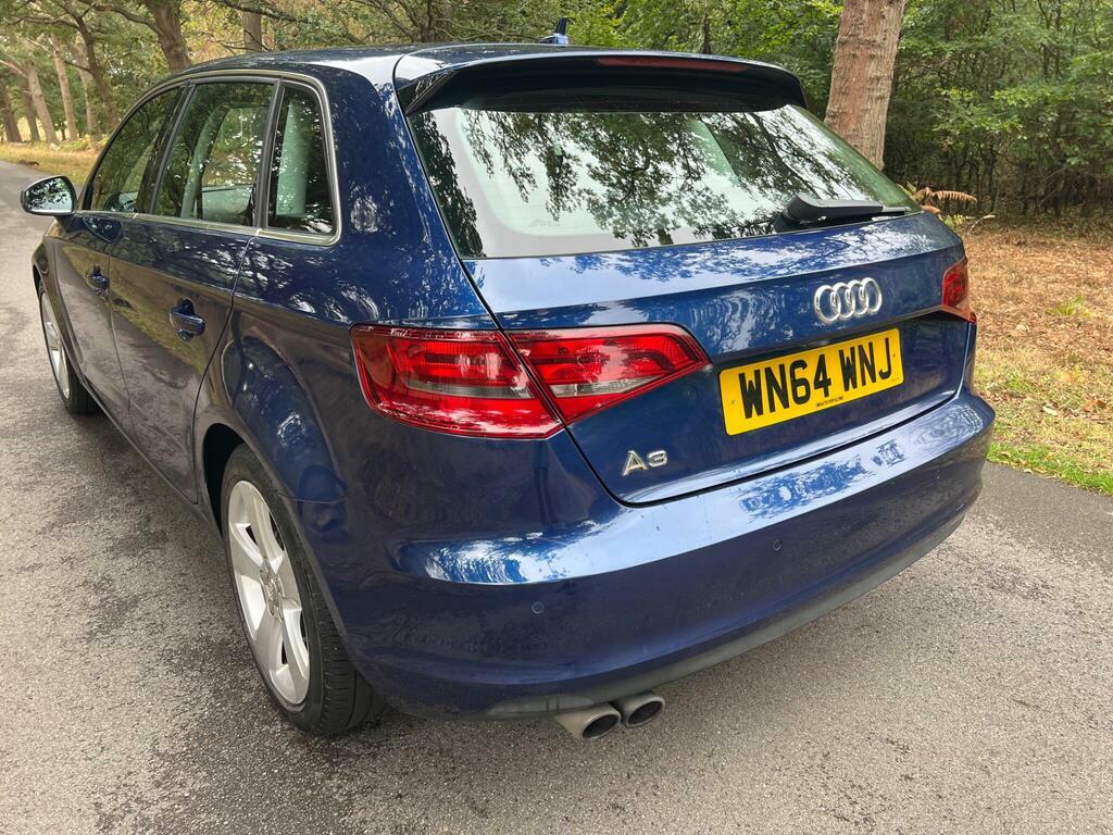 Audi A3 1.4 Tfsi Cod Sport Sportback Euro 6 S S WN64WNJ Blue #4