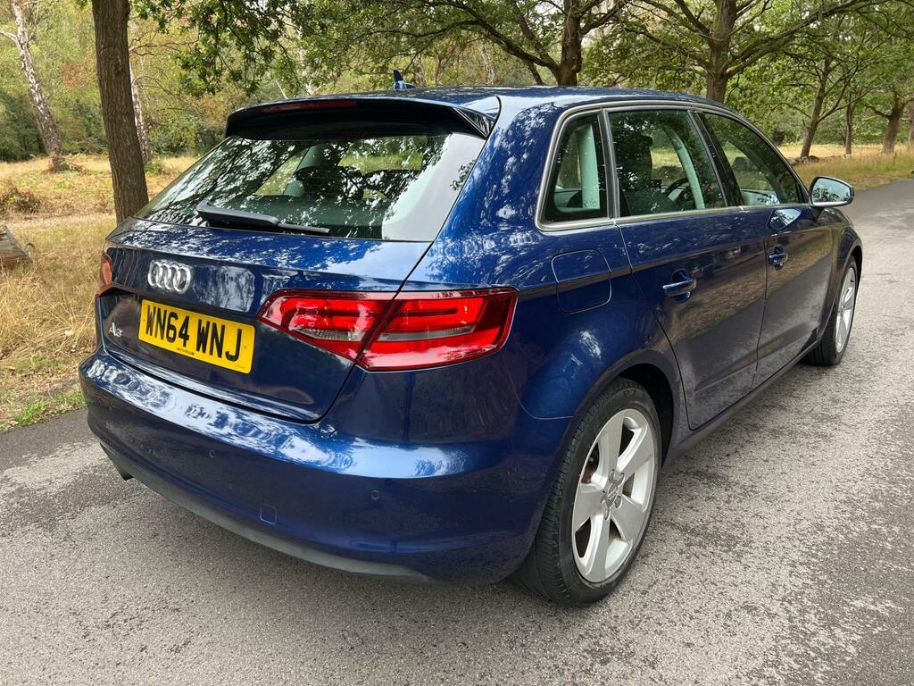 Audi A3 1.4 Tfsi Cod Sport Sportback Euro 6 S S WN64WNJ Blue #6
