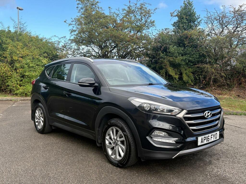 Hyundai Tucson 1.7 Crdi Blue Drive Se Nav Euro 6 Ss Black #5