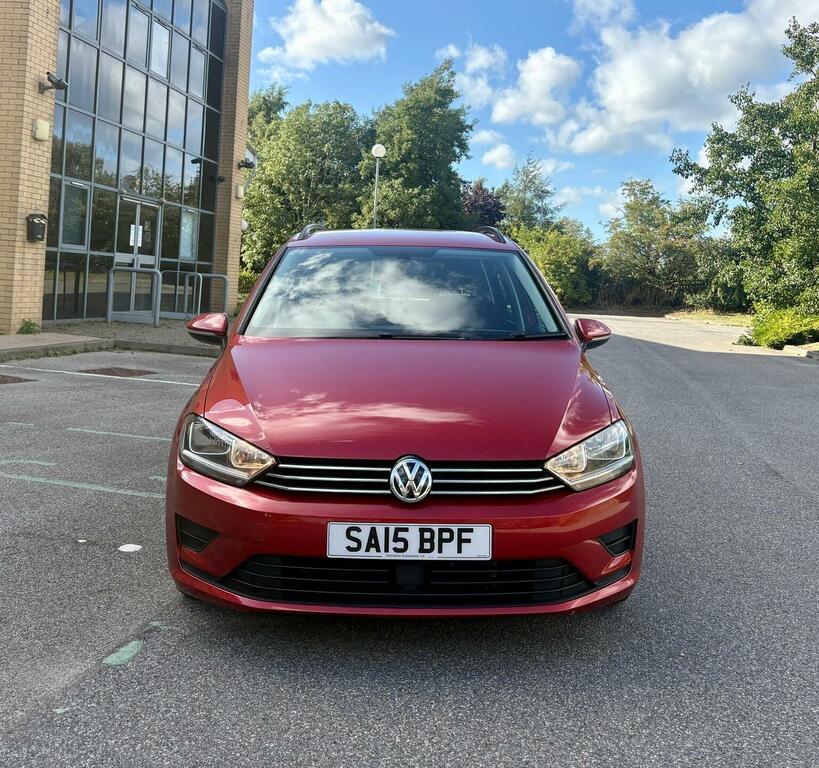 Volkswagen Golf SV 1.6 Tdi Bluemotion Tech Se Dsg Euro 6 Ss Red #3