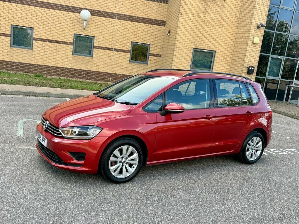 Volkswagen Golf SV 1.6 Tdi Bluemotion Tech Se Dsg Euro 6 Ss Red #2