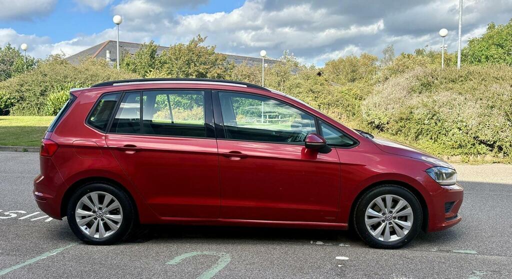 Volkswagen Golf SV 1.6 Tdi Bluemotion Tech Se Dsg Euro 6 Ss Red #6