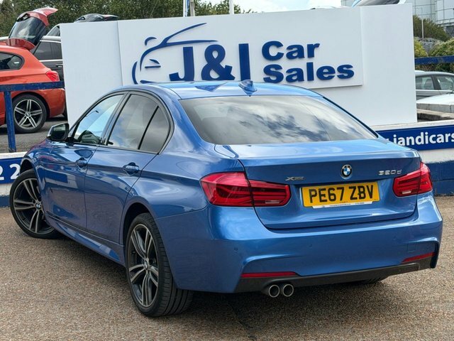 BMW 3 Series 2.0 320D M Sport Saloon Xdrive Eur Blue #4