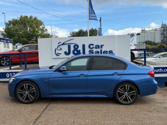 BMW 3 Series 2.0 320D M Sport Saloon Xdrive Eur Blue #3