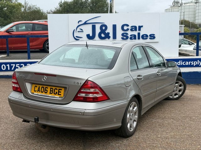 Mercedes-Benz C Class 2.1 C220 Cdi Elegance Se Saloon Silver #3
