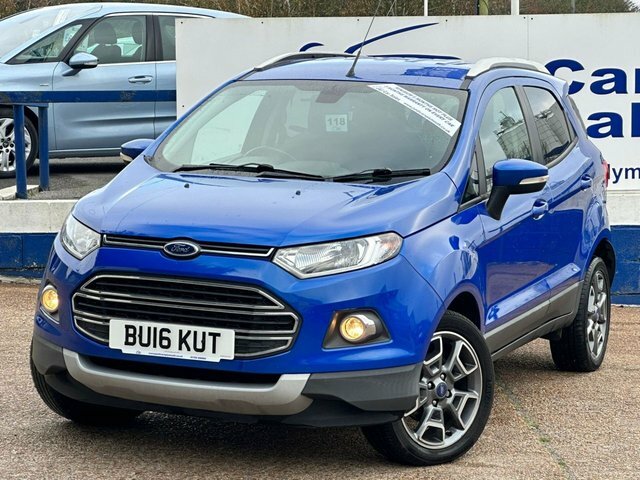 Ford Ecosport 1.0T Ecoboost Titanium Suv 2Wd E Blue