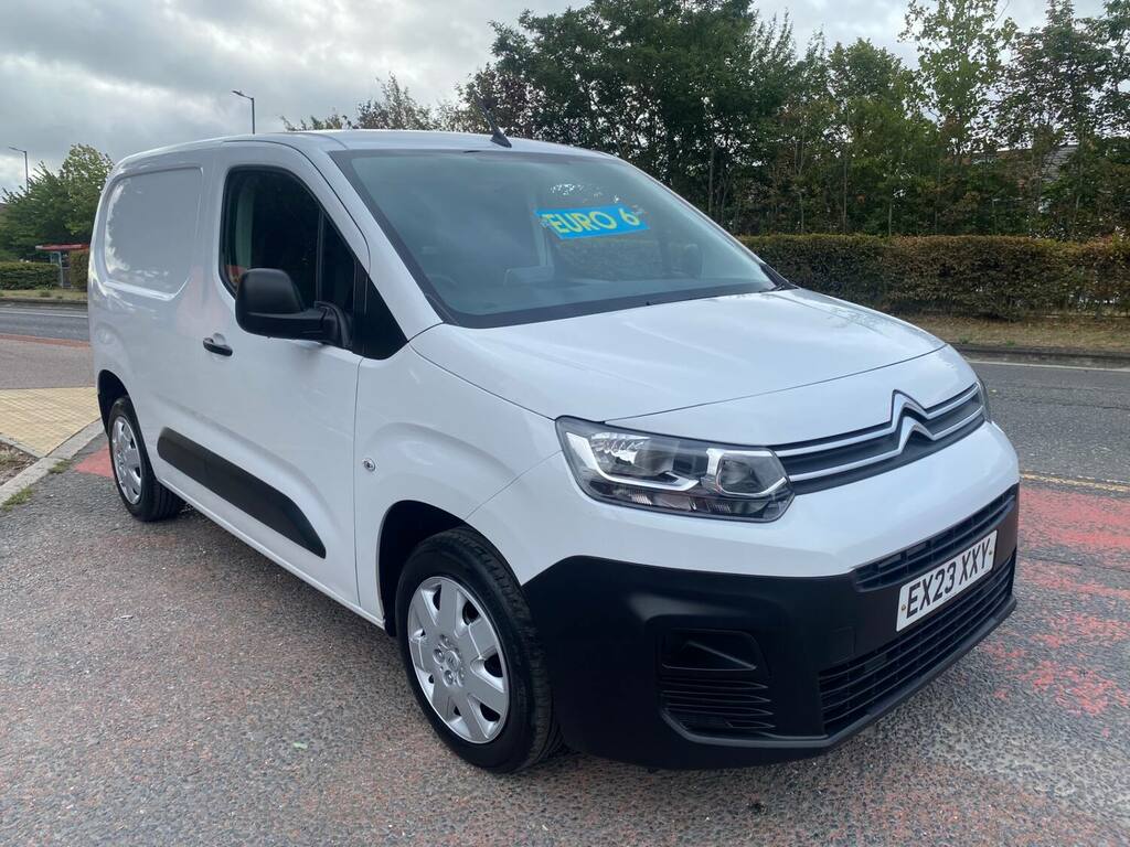 Citroen Berlingo 1.5 Bluehdi 1000Kg Enterprise Ed 100Ps 6 Speed Ss White