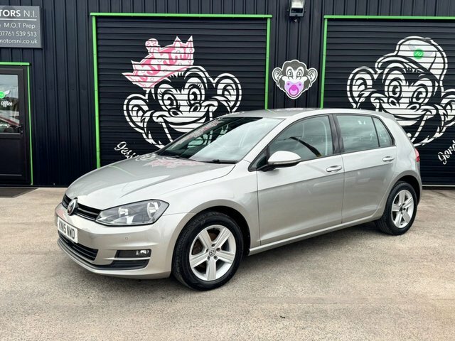Volkswagen Golf Tdi Bluemotion Tech Match Silver
