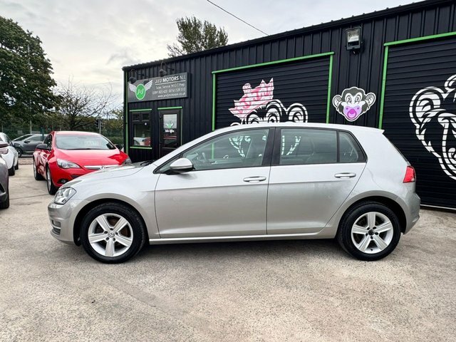 Volkswagen Golf Tdi Bluemotion Tech Match KN15NWD Silver #2