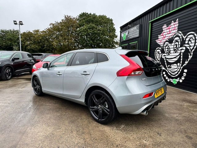 Volvo V40 D4 R-design Pro Hatchback Silver #3