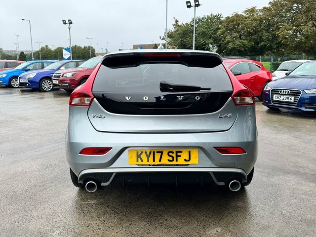 Volvo V40 D4 R-design Pro Hatchback Silver #4