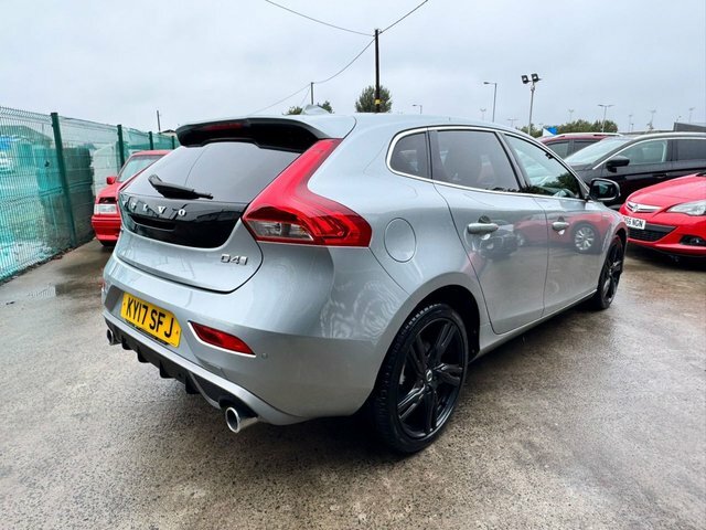 Volvo V40 D4 R-design Pro Hatchback Silver #5