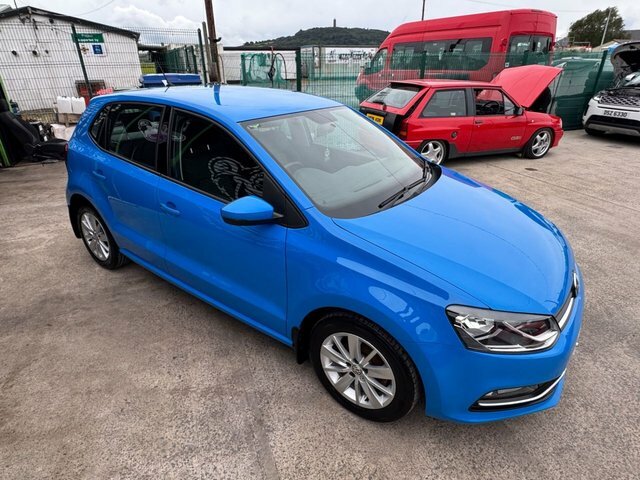 Volkswagen Polo 1.2 Tsi Bluemotion Tech Se Hatchback Ma Blue #6