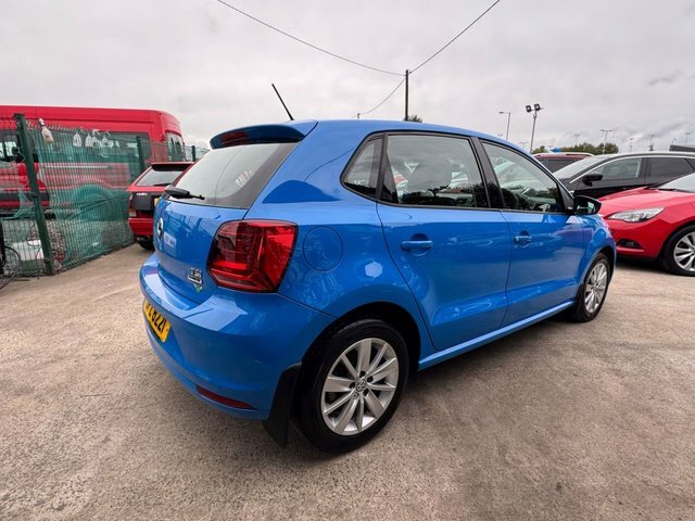 Volkswagen Polo 1.2 Tsi Bluemotion Tech Se Hatchback Ma Blue #5