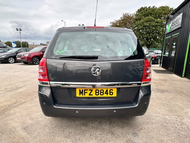Vauxhall Zafira 1.6 16V Exclusiv Mpv Euro 5 115 Grey #4