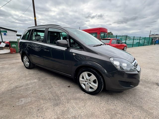 Vauxhall Zafira 1.6 16V Exclusiv Mpv Euro 5 115 Grey #6