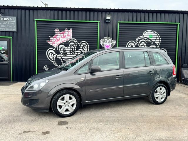 Vauxhall Zafira 1.6 16V Exclusiv Mpv Euro 5 115 Grey