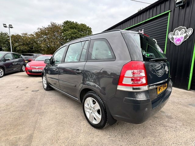 Vauxhall Zafira 1.6 16V Exclusiv Mpv Euro 5 115 Grey #3