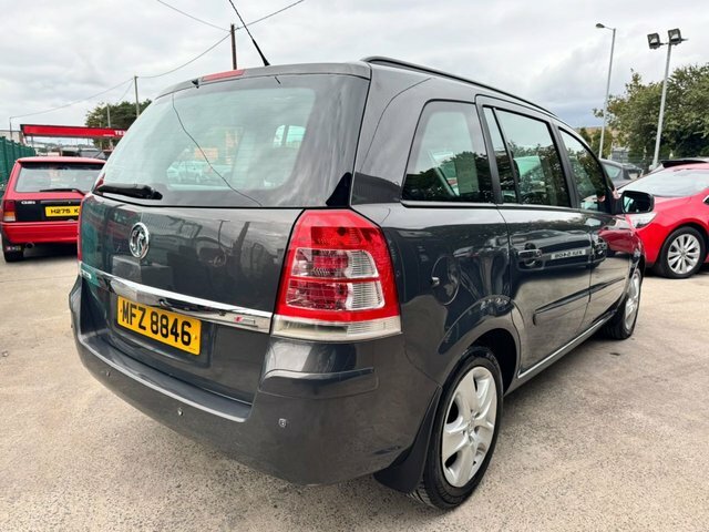 Vauxhall Zafira 1.6 16V Exclusiv Mpv Euro 5 115 Grey #5