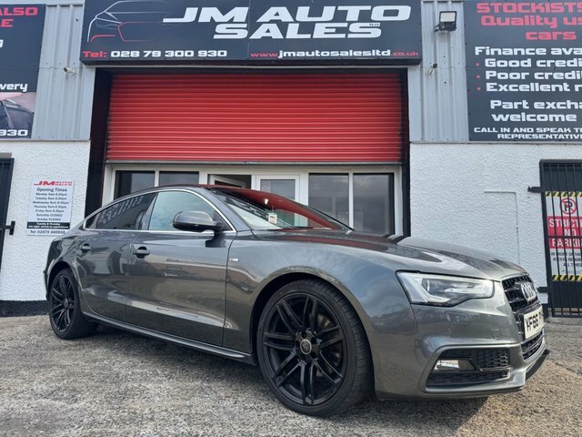 Audi A5 2.0 Tdi S Line Sportback Euro 6 Blue