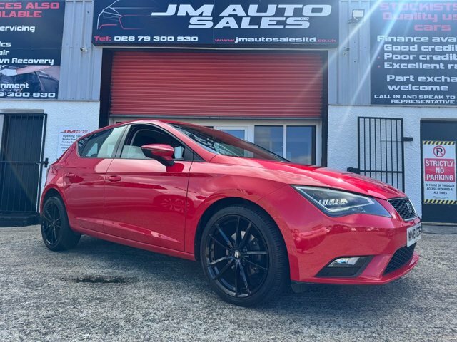 Seat Leon 1.6 Tdi Se Hatchback Euro 6 S S Red