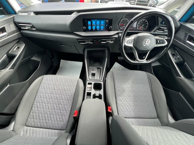 Volkswagen Caddy Maxi Life 2022 2.0 Tdi Life Dsg Euro 6 Ss Blue #3