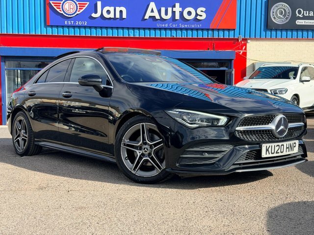 Mercedes-Benz CLA Class 2020 1.3 Cla180 Amg Line Premium Plus 2 Coupe 7G Black