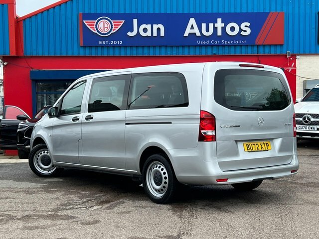 Mercedes-Benz Vito 2022 2.0 114 Cdi Pro Tourer G-tronic Rwd L3 Euro 6 Silver #2