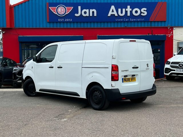 Peugeot Expert 2018 1.6 Bluehdi 1000 S Standard Panel Van Mwb Eur White #2