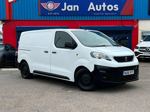 Peugeot Expert 2018 1.6 Bluehdi 1000 S Standard Panel Van Mwb Eur White