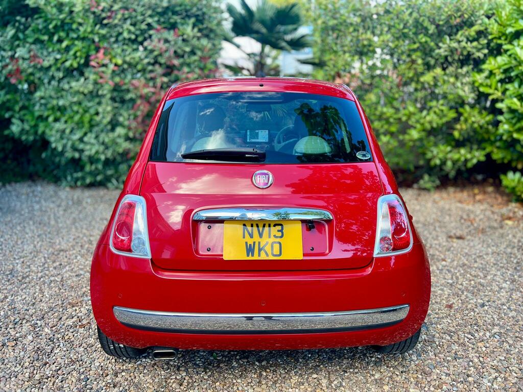 Fiat 500 Lounge Red #6