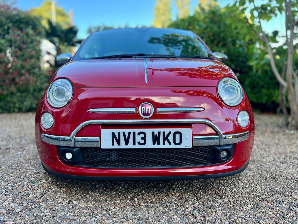 Fiat 500 Lounge Red #2