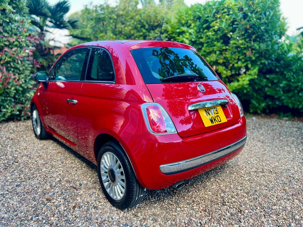 Fiat 500 Lounge Red #5