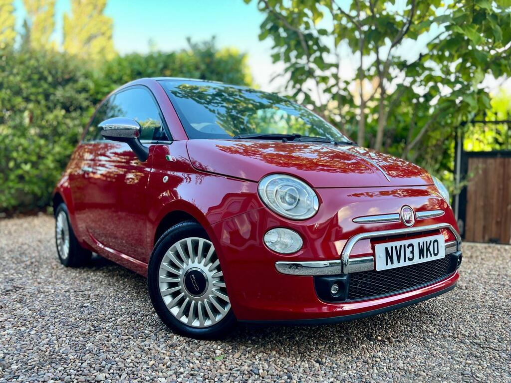 Fiat 500 Lounge Red