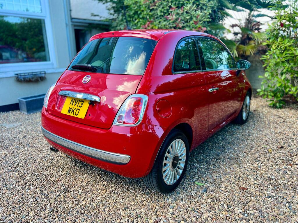 Fiat 500 1.2L Lounge White #9