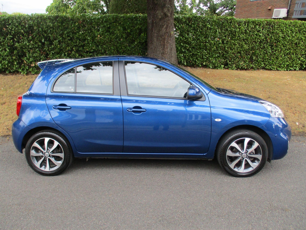 Nissan Micra Hatchback Blue #7