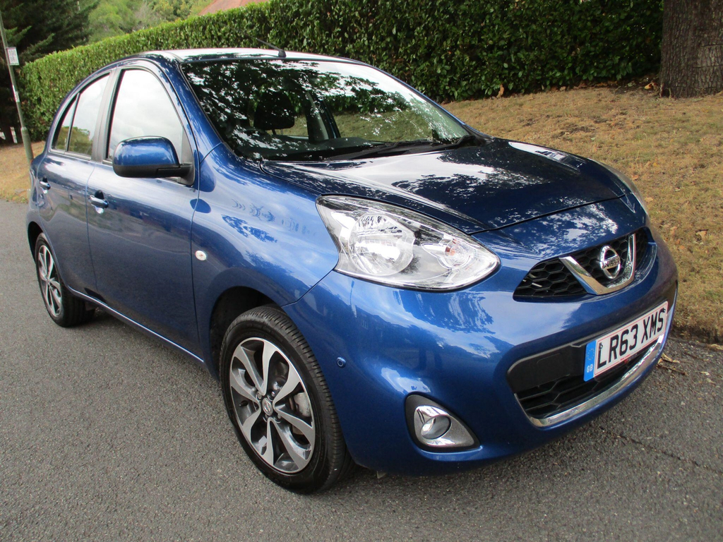Nissan Micra Hatchback Blue #8