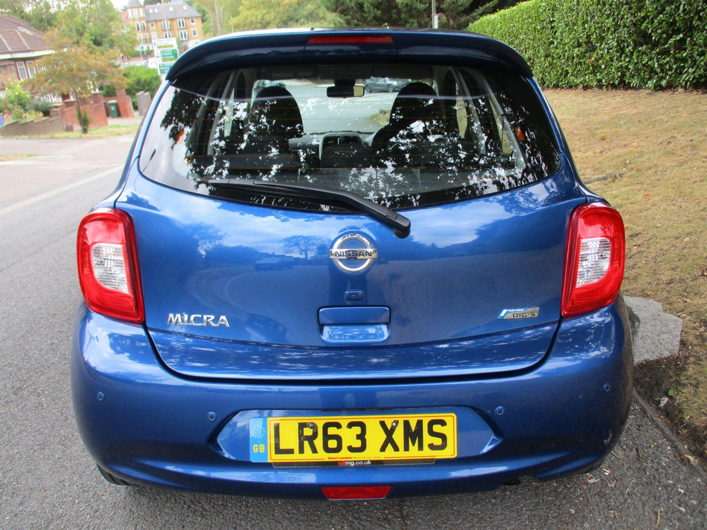Nissan Micra 1.2 Dig-s Tekna Euro 5 Ss Blue #5