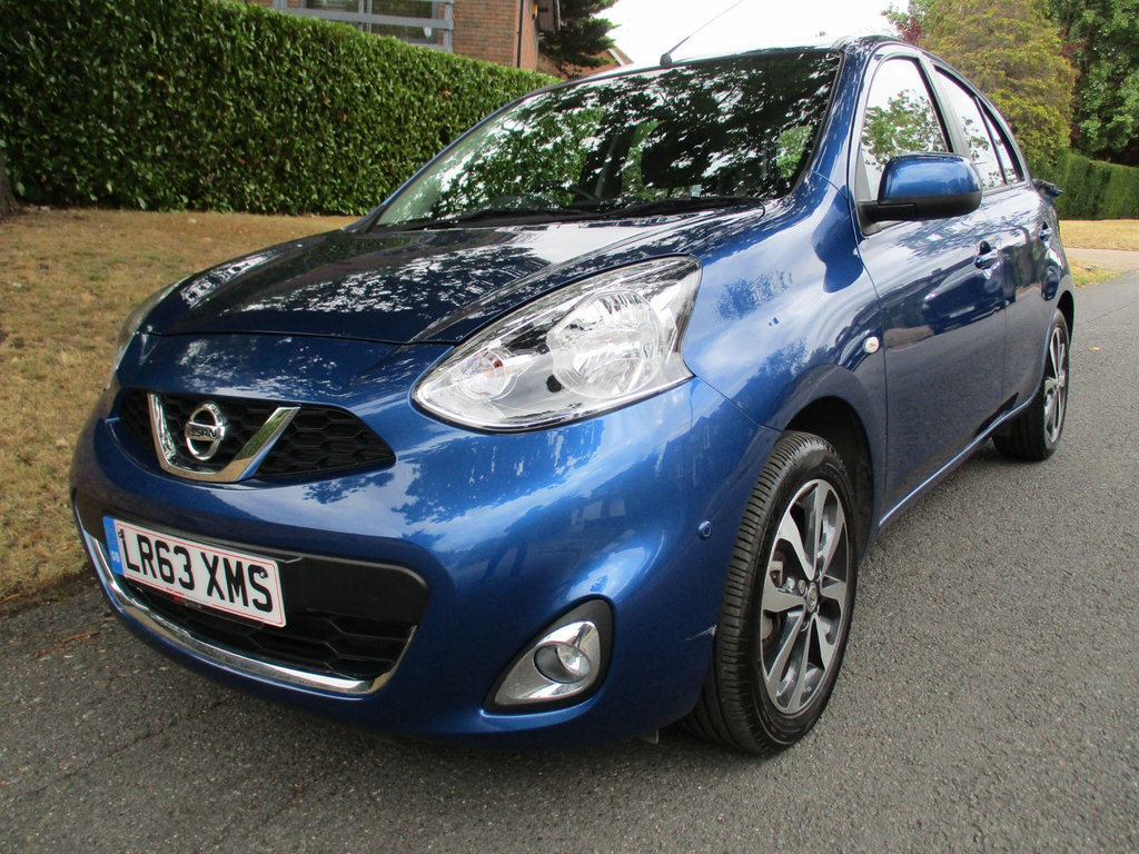 Nissan Micra 1.2 Dig-s Tekna Euro 5 Ss Blue #2
