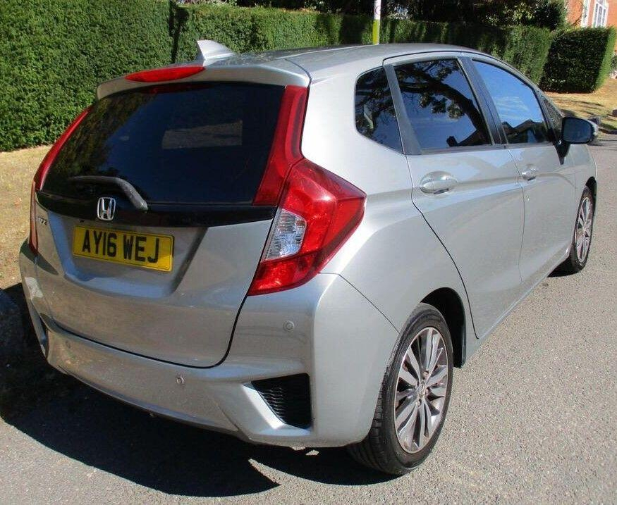 Honda Jazz 1.3 I-vtec Ex Cvt Euro 6 Ss Silver #3