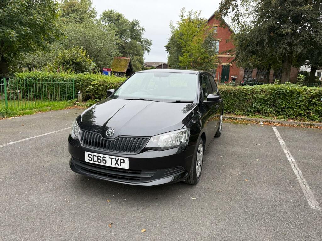Skoda Fabia 1.0 S Euro 6 Ss Black #4