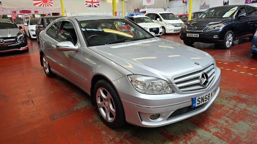 Mercedes-Benz CLC Class Hatchback 1.8 Clc180k Se Coupe Euro 4 20 Silver #3