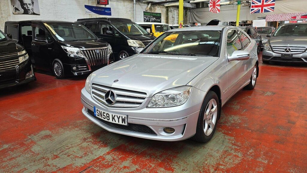 Mercedes-Benz CLC Class Hatchback 1.8 Clc180k Se Coupe Euro 4 20 Silver