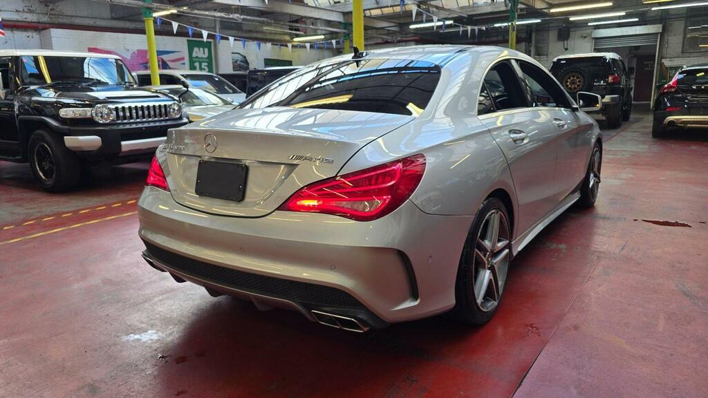 Mercedes-Benz CLA Class Saloon 2.0 Cla45 Amg Coupe Dct 4Matic Euro 6 2014 Silver #3